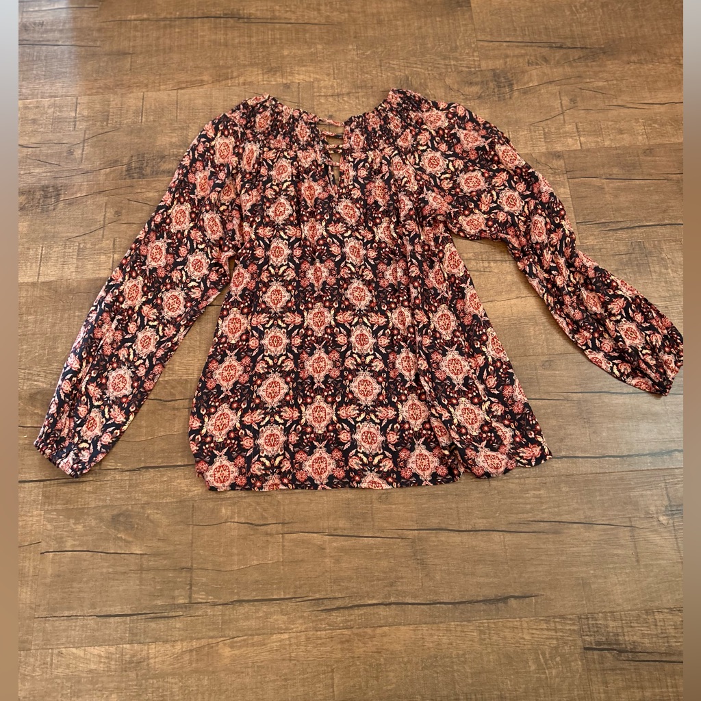 Pattern Boho Top